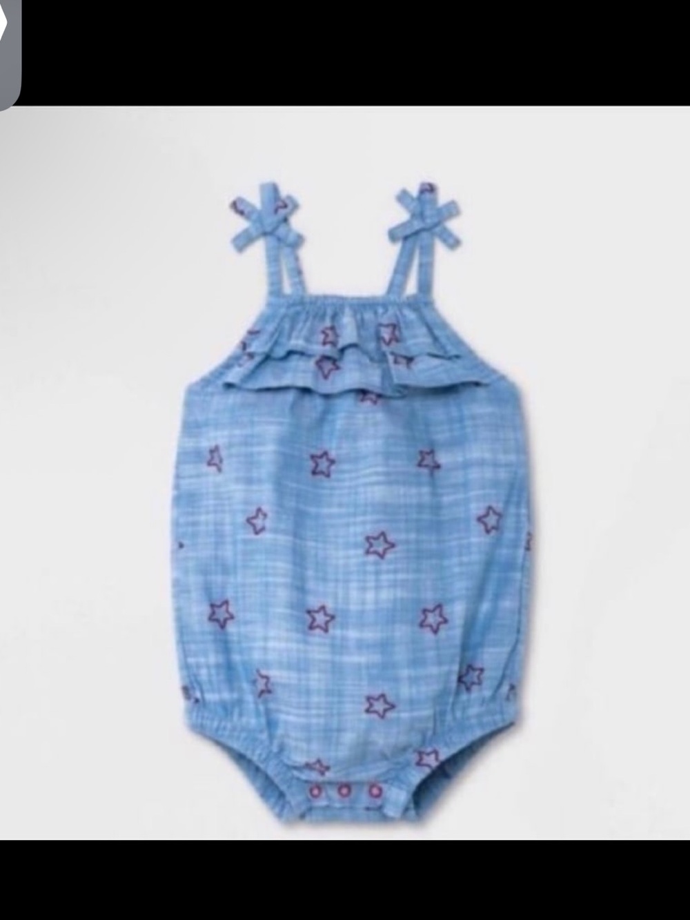 Cat & Jack 4th of July patriotic rompers